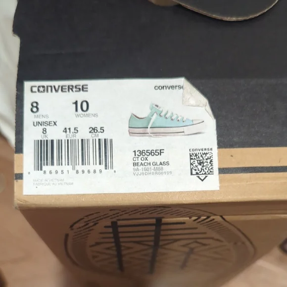 Converse Mint Green Sneakers - Picture 6 of 6